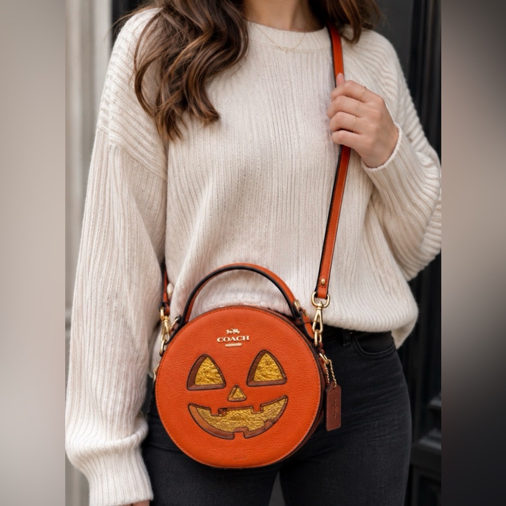 Coach Pumpkin Crossbody Bag 🎃 NWT Limited Edition Halloween Fall Rare